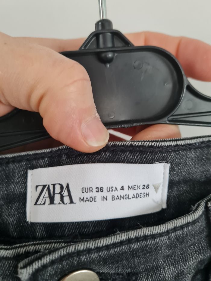 Jean slim.taille haute zara - photo numéro 3