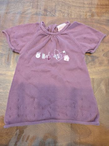 Robe violette 