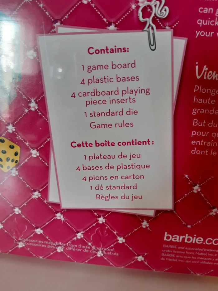 Barbie serpent et échelles - photo numéro 3