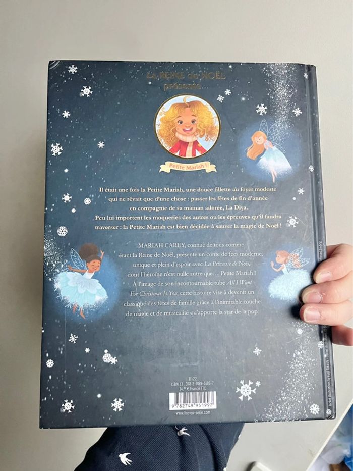 Livre la princesse de Noël de mariah carey - photo numéro 2