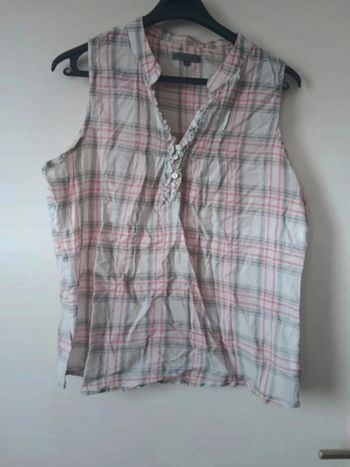 Tshirt style chemise femme  in extenso 42