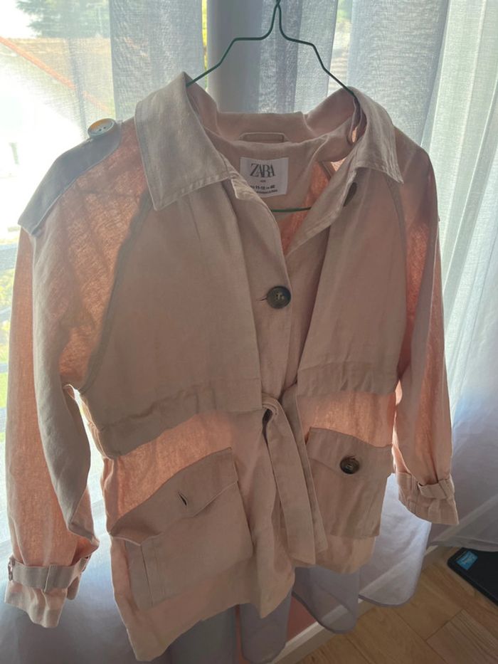 Veste effet lin - photo numéro 5