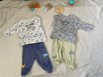 Lot pyjamas 6 mois