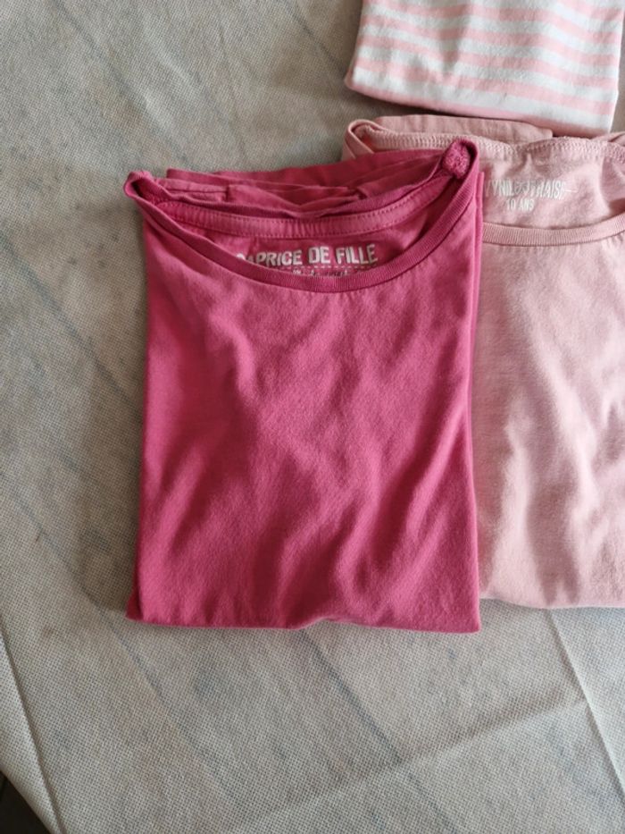 Lot t-shirts 10 ans - photo numéro 5
