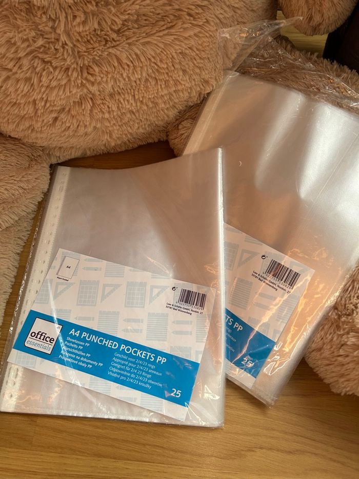 Pochettes transparentes x50 A4 - photo numéro 2