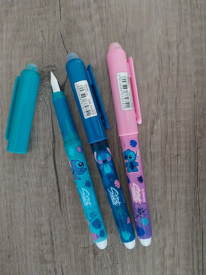 Lots stylos plume Effaçables Sticth - photo numéro 3