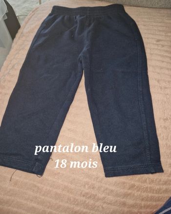 Jogging pantalon bleu