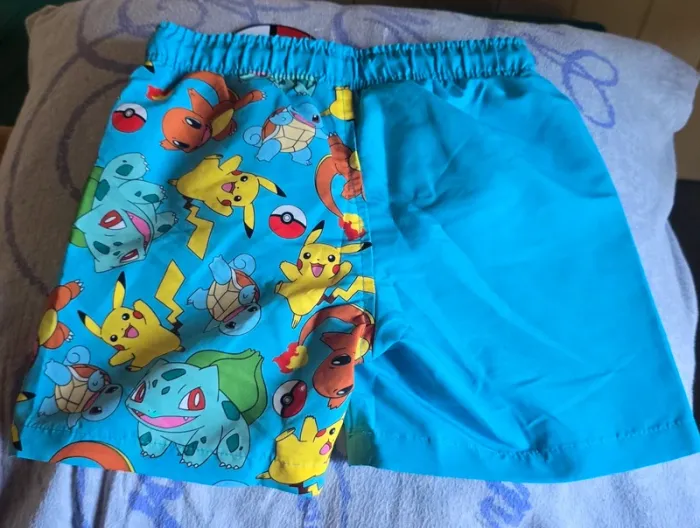 Maillot de bain short pokemon neuf taille 4-5ans - photo numéro 2