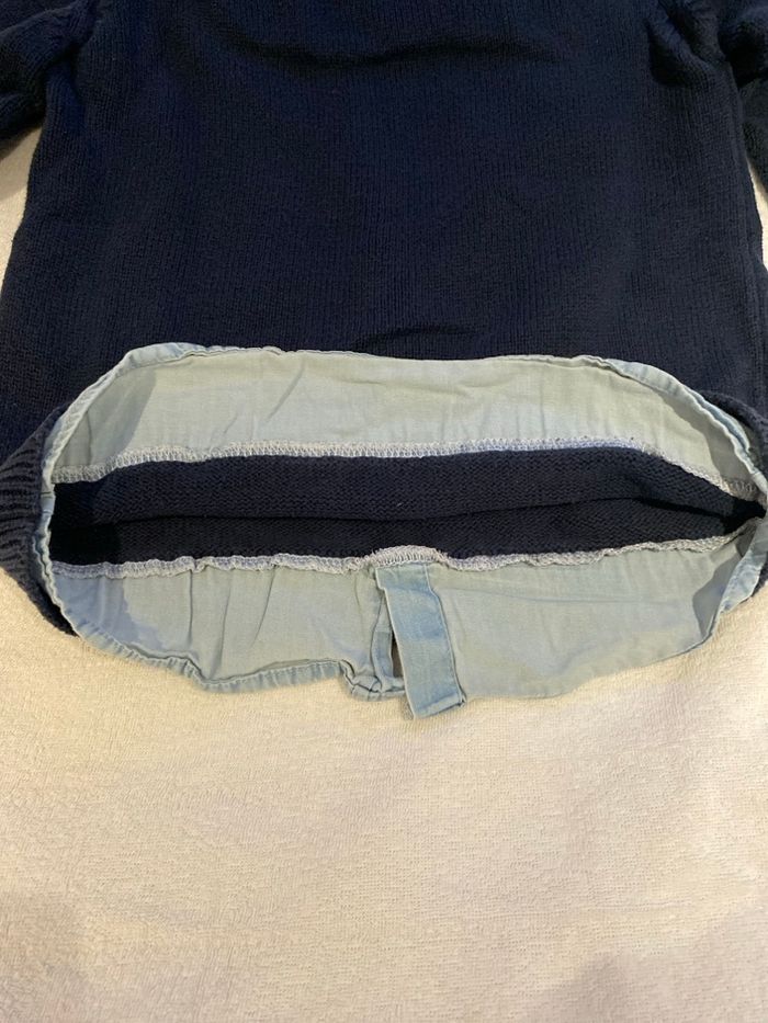 Pull chemise intégrée vertbaudet 5 ans garçon - photo numéro 8