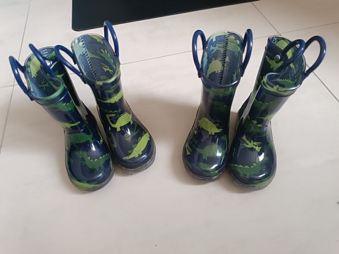 Bottes de pluie lumineuse dinosaure - photo numéro 2