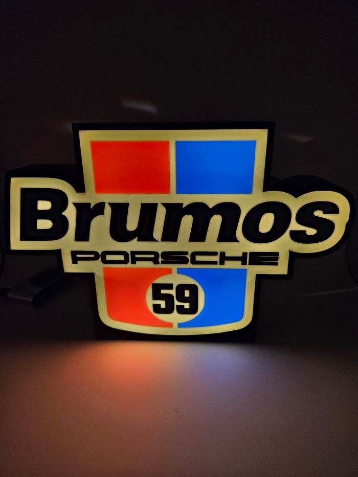 Lampe lumineuse à led porsche Brumos - photo numéro 3