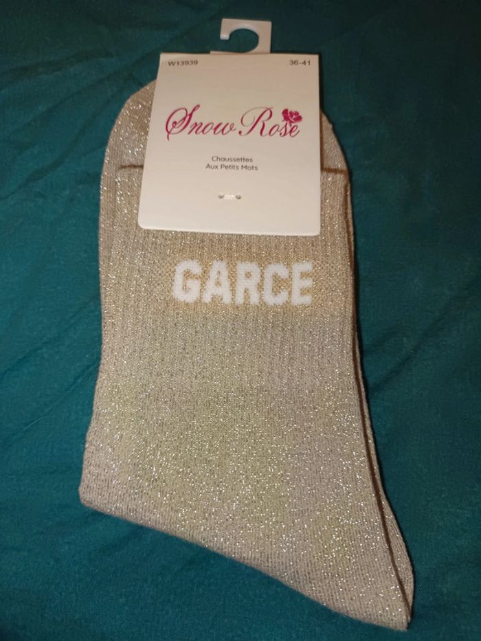 Chaussettes à paillettes