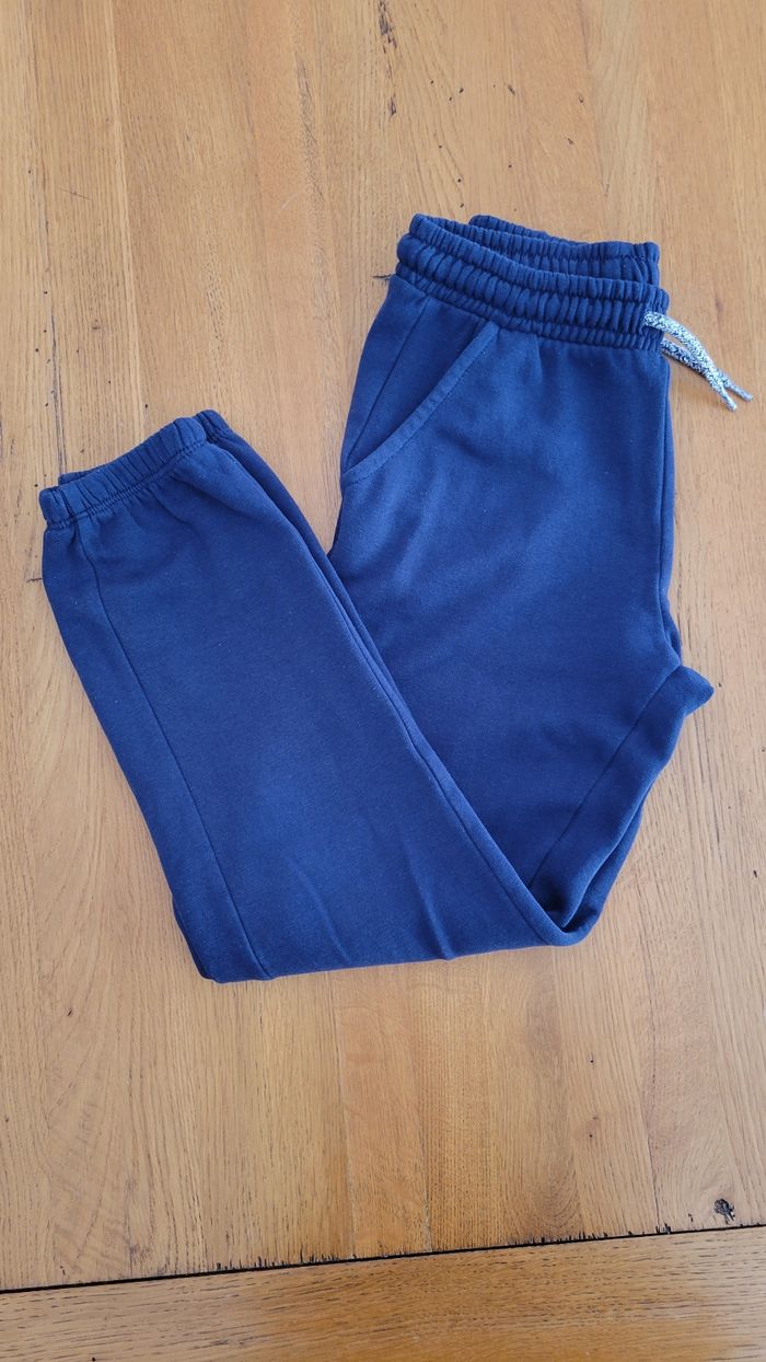 Pantalon de jogging bleu marine taille 8 ans