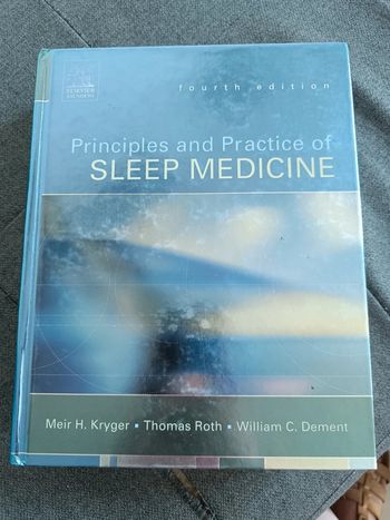 Principles and Practice of Sleep Medicine