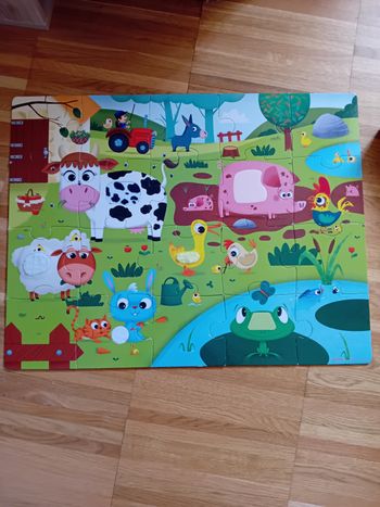 Puzzle tactile Janod La ferme