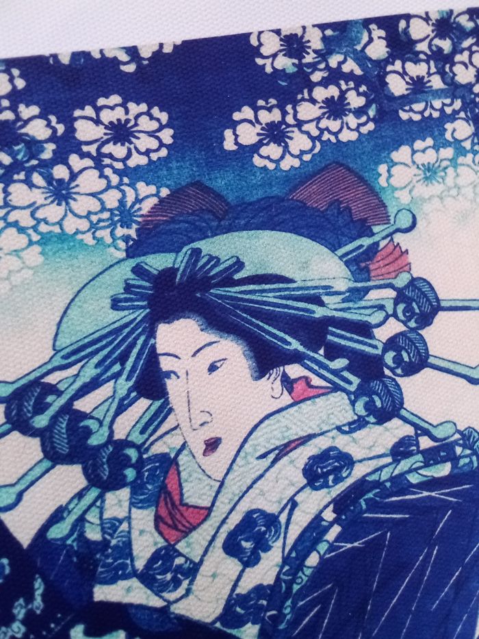 AFFICHE POSTER TOILE A4 PORTRAIT JAPON - photo numéro 4