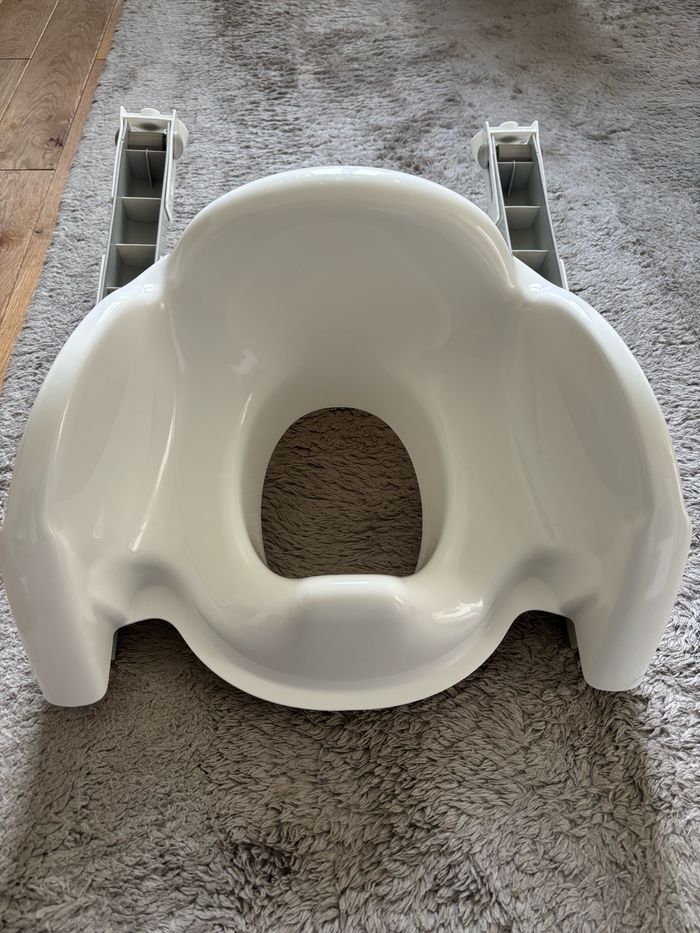 Thermobaby réducteur wc kiddyloo blanc/gris