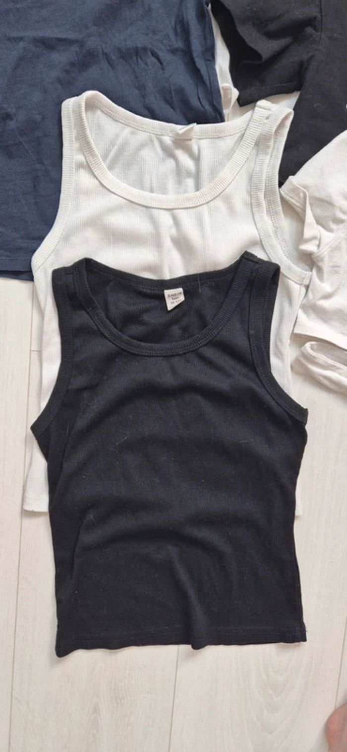 Lot de 7 t-shirts été fille 10 ans - photo numéro 7