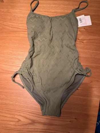 Maillot de bain Roxy une pièce vert taille XS neuf avec étiquette