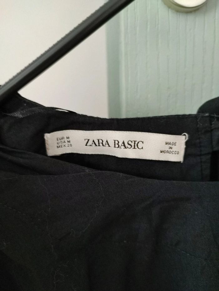 Blouse Zara détails manches fausse fourrure - photo numéro 2
