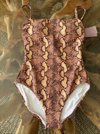Maillot de bain Livia 1 pièce python