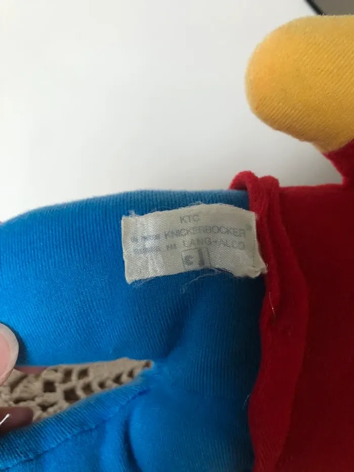 Peluche vintage Mickey Mousse club années 70 Walt Disney - photo numéro 3