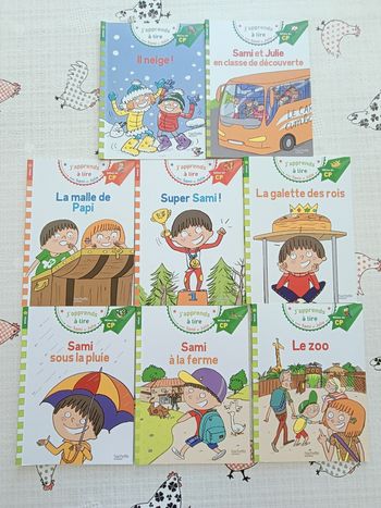 Livre J apprends a lire Sami et Julie