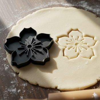 Emporte-pièce Fleur de Cerisier 8 cm pour biscuits et pâtisserie