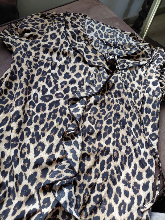 Lot de 2 Hauts Imprimé Léopard - Taille 38 (M) - photo numéro 3