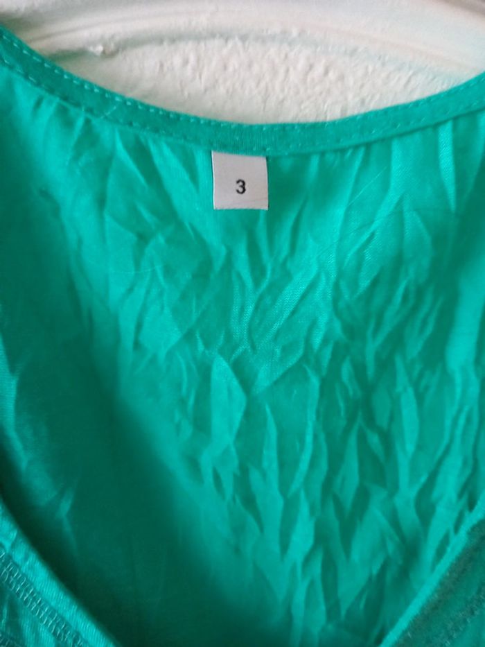 Robe de détente col en V - photo numéro 2