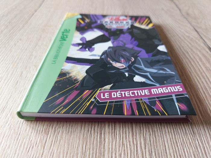Livre enfant "Bakugan Armored Alliance Le détective Magnus" Bibliothèque verte - photo numéro 4