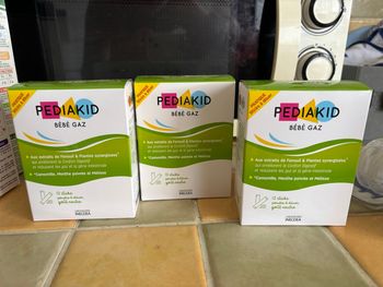Pediakid bébé gaz lot de 3 boîtes