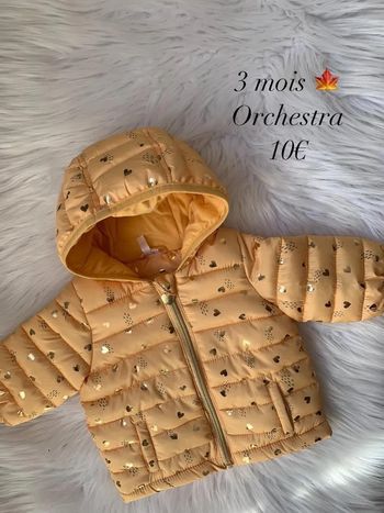 Manteaux 🍁 3 mois 🍁 Orchestra