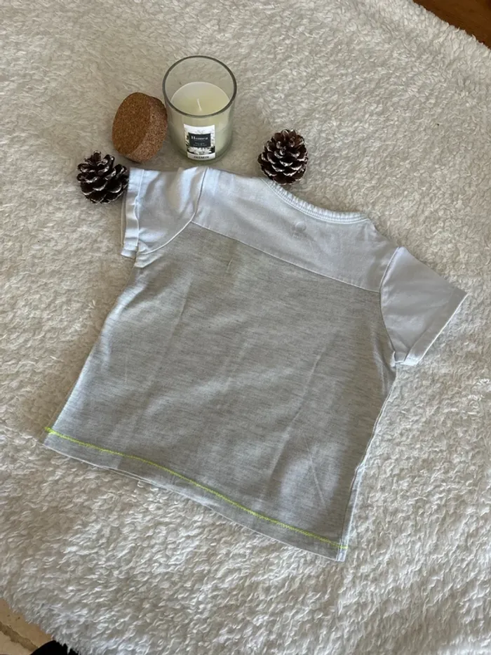 Lots de T-shirt manches courtes taille 12 mois - photo numéro 4