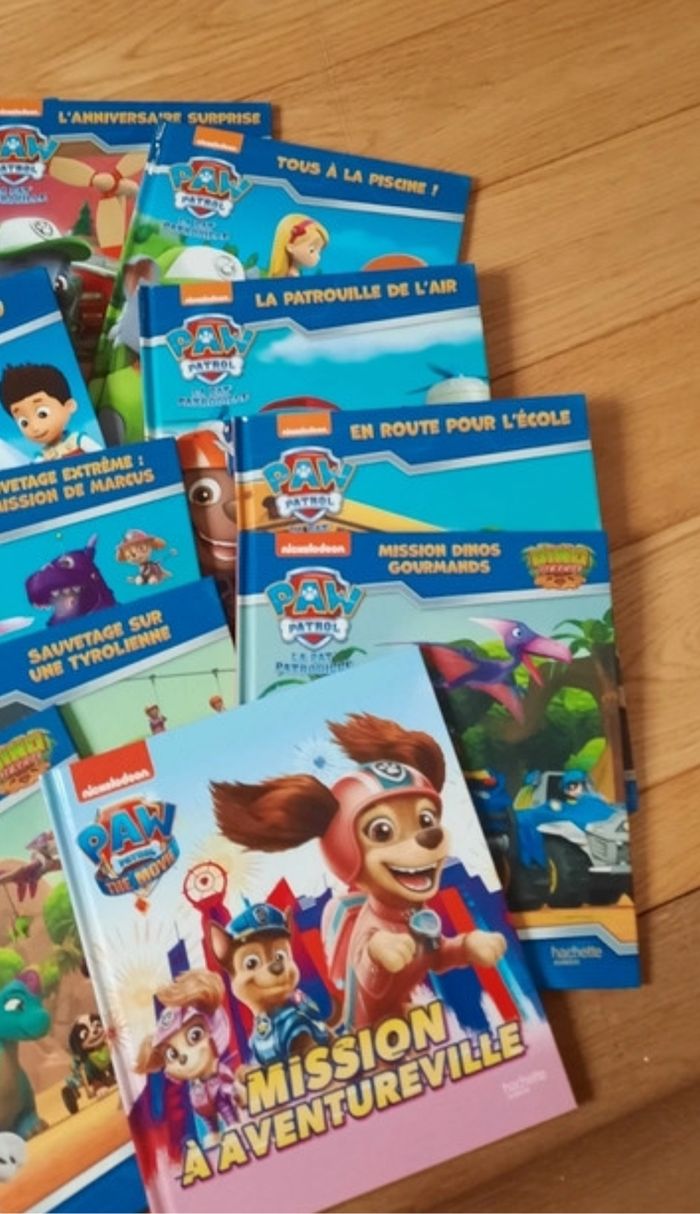 Lot 17 livres pat patrouille - photo numéro 4