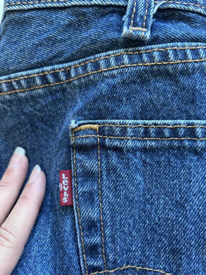 Jean Levi’s 505 3XL/56 L29 homme grande taille Mexico bleu brut taille haute relaxed fit droit - photo numéro 3