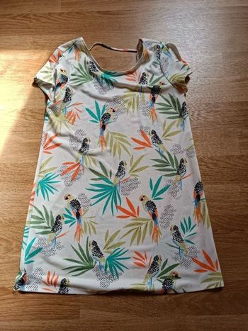 Robe blanche 40 Camaïeu