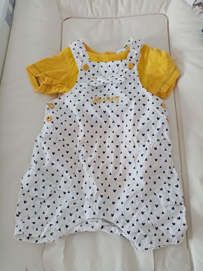 Salopette short Disney