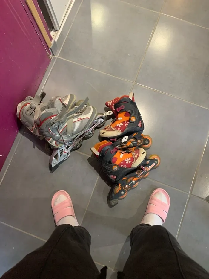 Lots de 2 paires de rollers - photo numéro 5