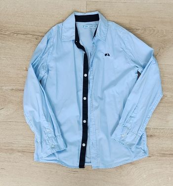 Chemise garçon bleu ciel taille 10 ans Gémo