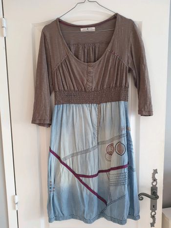 Robe jeans et tissus