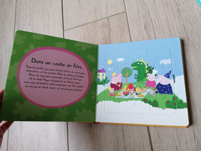 Lot de 2 livres puzzles Peppa pig - photo numéro 10