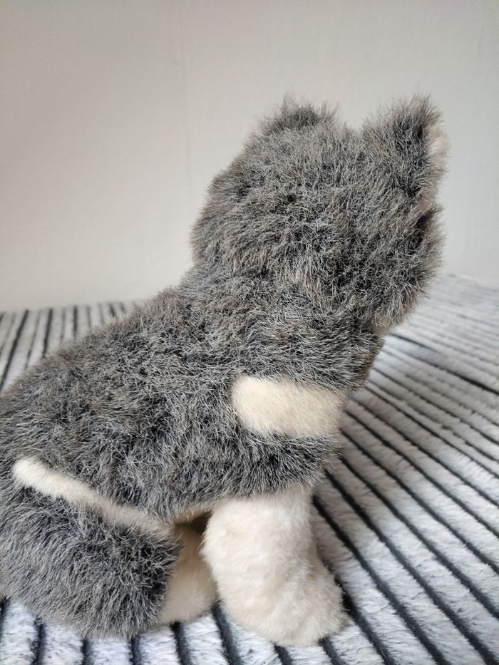 Peluche chien husky - photo numéro 3
