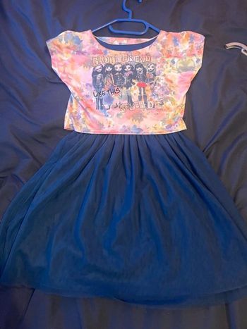 Robe monstre high 8 ans