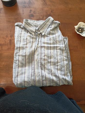 Chemise homme manche courte