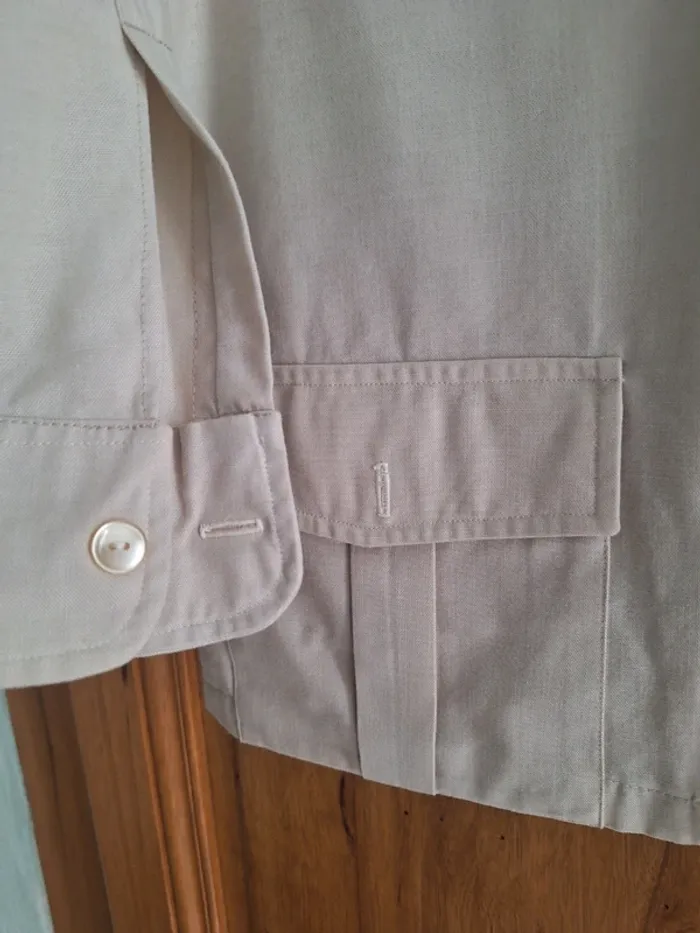 Veste vintage saharienne Pierre Clarence - photo numéro 9