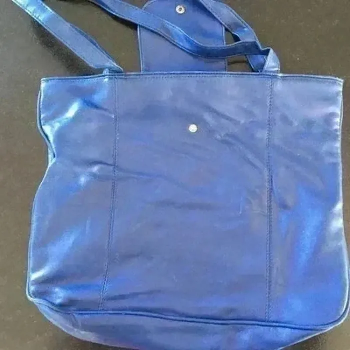 👜Grand sac femme bleu – Stylé & ultra-pratique ! - photo numéro 3