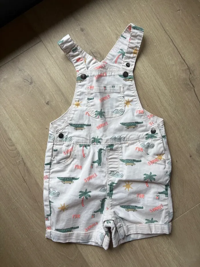 Salopette short TAO 23 mois
