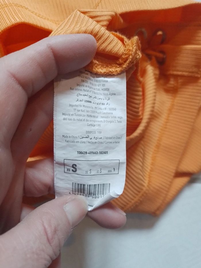 Pull femme croq top orange Pimkie - photo numéro 13