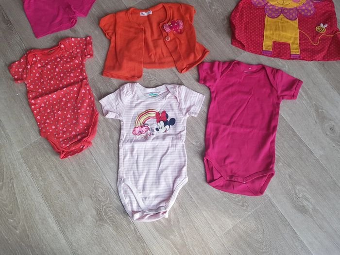 Lot été fille 6 mois marques diverses Dpam Sergent major Jaquadi Disney - photo numéro 2